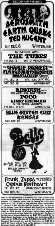 26/12/1975Paramount theater, Oakland, CA